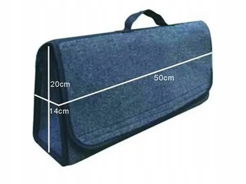 TORBA ORGANIZER KUFER DO BAGAŻNIKA PRZYLEPCE RZEPY Szybka dostawa