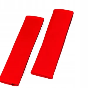 NAKŁADKI NA PASY BEZPIECZEŃSTWA CZERWONE J8A21 Niska cena
