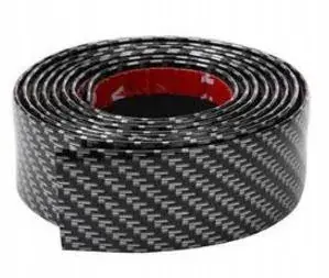 Taśma gumowa CARBON 5cm x 5M ochronna na progi, drzwi itp Wyprzedaż
