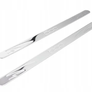 Nakładki listwy progowe progi Fiat 500 500C 2007+ Promocja