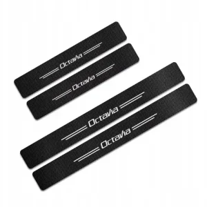 Oferta Naklejki Ochronne Na Progi folia ochronna progów karbon do SKODA OCTAVIA