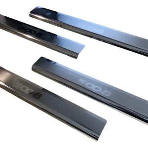 Premium Listwy Progowe Nakładki Ochronne Na Progi Peugeot 5008 Ii 2016-