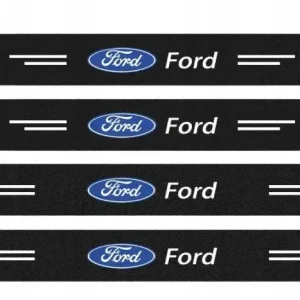 Premium Naklejki Ochronne Na Progi folia ochronna karbon do samochodu progów FORD