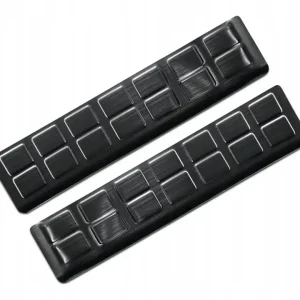 Darmowa dostawa Nakładki ochronne na progi listwy progowe przednie do OPEL VIVARO C 2019-