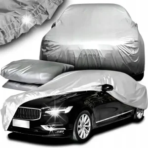 POKROWIEC PLANDEKA NA AUTO SAMOCHÓD WODOODPORNY DUŻY NA ZIMĘ ŚNIEG OCHRONNY Promocja