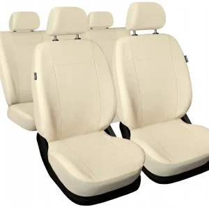 Hyundai Tucson I II III POKROWCE BEŻOWE SKÓRA Niska cena