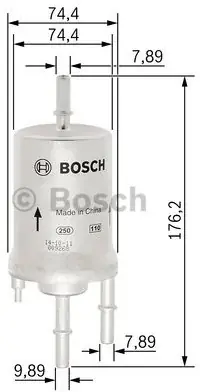 Bosch Filtr paliwa F 026 403 009 Darmowa dostawa