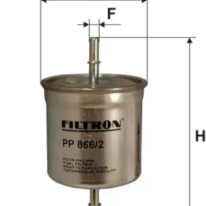 Autentyczny Filtron Filtr Paliwa PP866/2