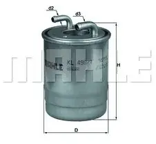Autentyczny KNECHT Filtr paliwa KL 490/1D