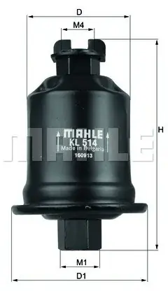 KNECHT FILTR PALIWA KL51 Tani