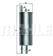 KNECHT Filtr paliwa KL 165 Promocja