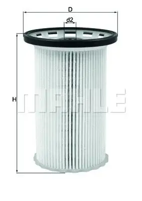 Oryginalny Filtr paliwa Mahle KX 342