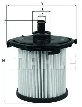 KNECHT Filtr paliwa KX 387D Nowość