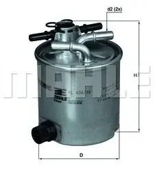 KNECHT Filtr paliwa KL 404/16 Wyprzedaż