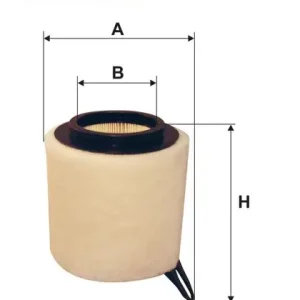 Autentyczny Filtron AK 362/4 FILTR POWIETRZA