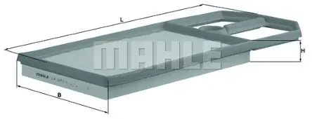 Ekspresowa dostawa Knecht Filtr powietrza LX 571/1