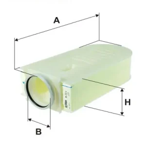 Rabat Filtron AK 218/8 - Filtr powietrza Mercedes C (W204), CLS (C218), E (C207), E (W