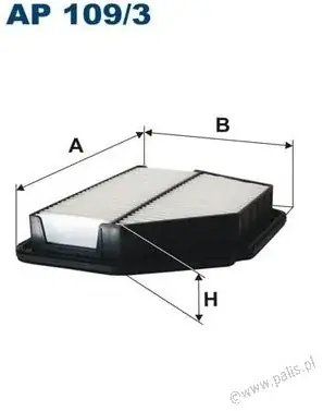 Tylko dziś Filtron Filtr powietrza AP 109/3