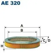 Filtron AE 320 FILTR POWIETRZA Wysoka jakość