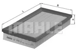 Knecht Filtr powietrza LX 1781/2 Bezpieczna płatność