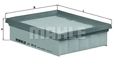 Szybka dostawa Mahle knecht LX 3012 filtr powietrza LX 3012