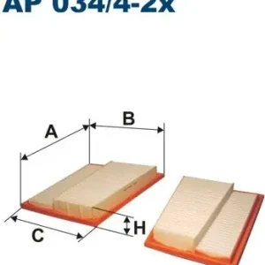 Filtron AP 034/4-2x FILTR POWIETRZA Najlepsza cena