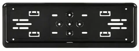 Tani Lampa 19926 wspornik pod tablicę rejestracyjną przód wykonana z tworzywa ABS, czarny 19926