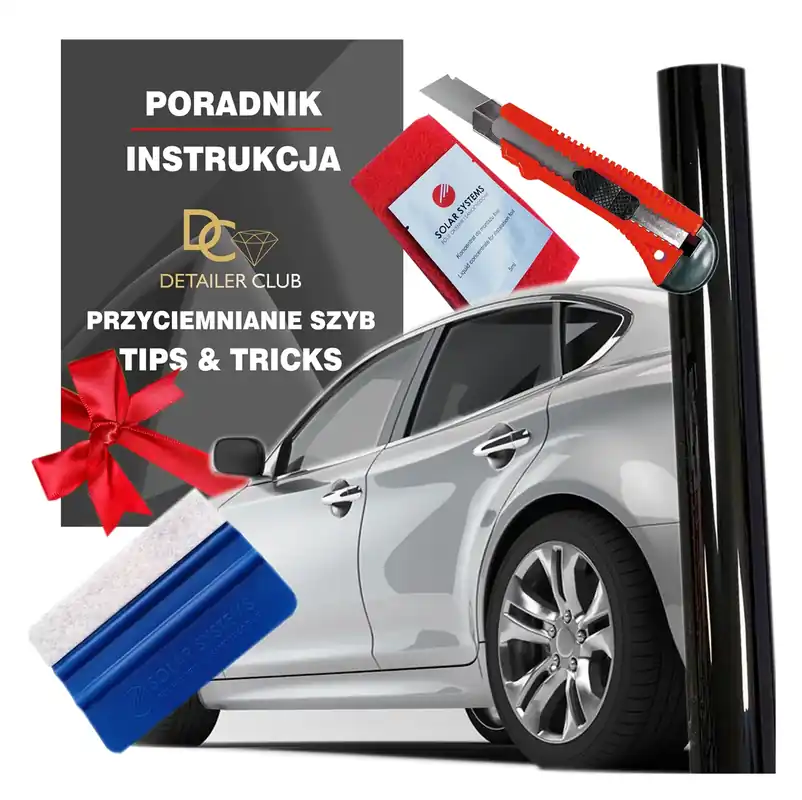 Folia Do Przyciemniania Szyb Termokurczliwa Samochodowa Czarna 50% 75x3m Niska cena