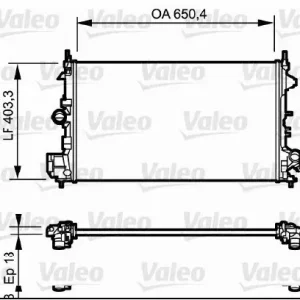 VALEO Chodnica wody 734981 Nowość