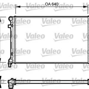 Nowość VALEO Chodnica wody 734332