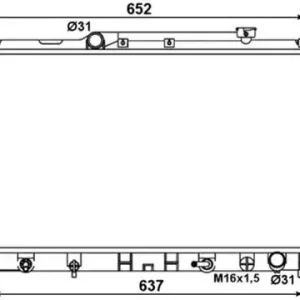Ostatnia szansa NRF Chłodnica, układ chłodzenia silnika 53374