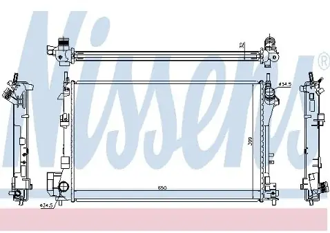Tani NISSENS Chodnica wody 63022A