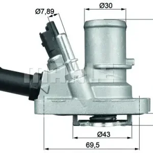 Bezpieczna płatność MAHLE TERMOSTAT MAHLE TI14488 ALFA MITO 1.4 78KM 08- FIAT 500 1.4 100KM 07 MAHLE TI 144 88