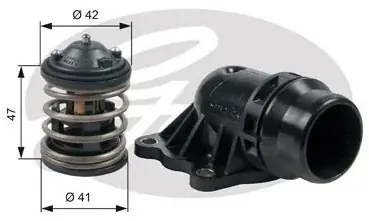 Tani GATES Termostat układu chłodzenia TH47487K2