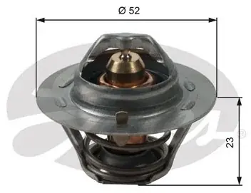 Najlepsza cena GATES Termostat, żrodek chłodzący TH14088G1