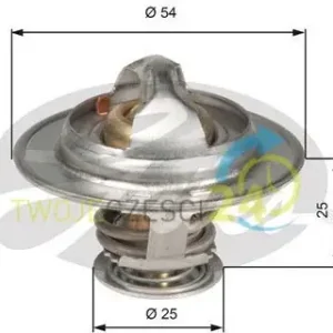 GATES Termostat, środek chłodzący TH13076G1 Wysoka jakość