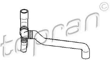 TOPRAN Przewód układu chłodzenia 109 007 Tylko dziś