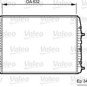 VALEO Chłodnica, układ chłodzenia silnika 732864 Bezpieczna płatność