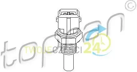 TOPRAN Czujnik, temperatura płynu chłodzącego 720 197 Tylko dziś