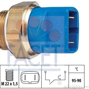 Popularny FACET Przełącznik termiczny, wentylator chłodnicy FACET 7.5032 7.5032
