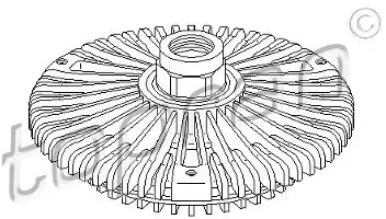 Bezpieczna płatność TOPRAN Sprzęgło wiskotyczne TOPRAN 111 436