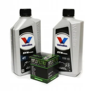 OLEJ Valvoline Synpower 10w40 2l + FILTR Hiflo HF204 Kawasaki Honda Yamaha Niska cena