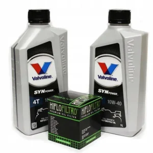 Tani Olej Valvoline Synpower 10W40 2L + Filtr Oleju HF145 Raptor 700 Xt Tenere !