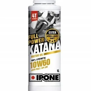 IPONE FULL POWER KATANA 10W60 OLEJ SILNIKOWY 100% SYNTETYK 1L ESTER, MA2 Wyprzedaż