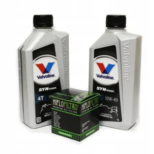 Olej Valvoline Synpower 10W40 2L+ Filtr Oleju HF139 ATV Quad Moto KLX DRZ Zwrot pieniędzy