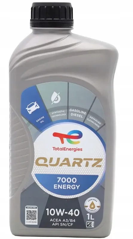Tani Olej silnikowy TotalEnergies Quartz 7000 Energy 10W-40 1L