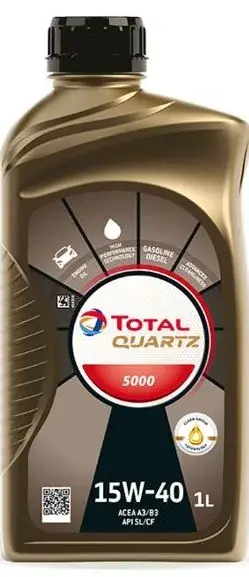 Promocja OLEJ SIL.15W/40 TOTAL QUARTZ 5000 /1L/ 2213763 TOTAL