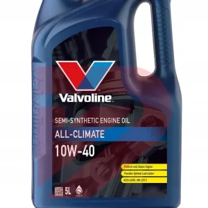 Autentyczny VALVOLINE ALL CLIMATE 10W40 5L OLEJ SILNIKOWY