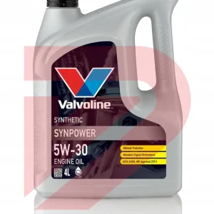 OLEJ VALVOLINE SYNPOWER 5W-30 4L ACEA A3/B4 Autentyczny