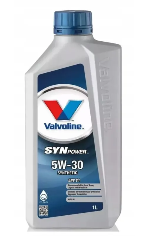 Niska cena Olej silnikowy Valvoline SYNPOWER ENV C1 5W-30 1L